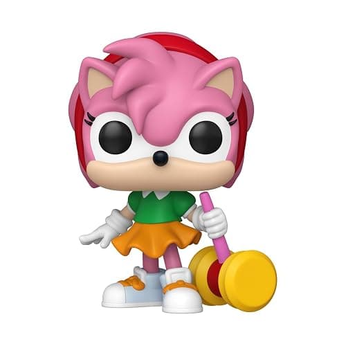 Funko Pop! Games: Sonic The Hedgehog - Amy - 1/6 Odds for Rare Chase Variant - Collectable Vinyl Figure - Gift Idea - Official Merchandise - Toys for Kids & Adults - Video Games Fans thumbnail 2