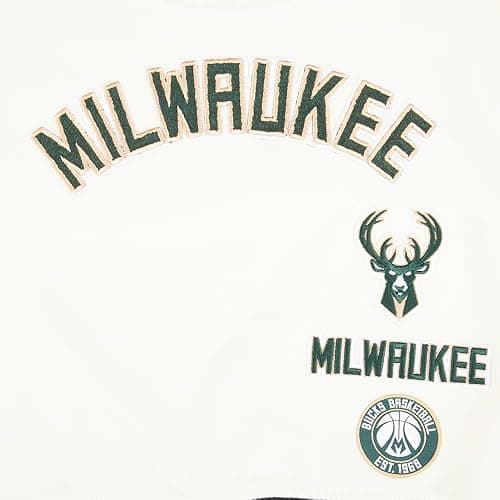 Pro Standard Big Girls NBA Retro Classics Fleece Crewneck Sweatshirt thumbnail 5