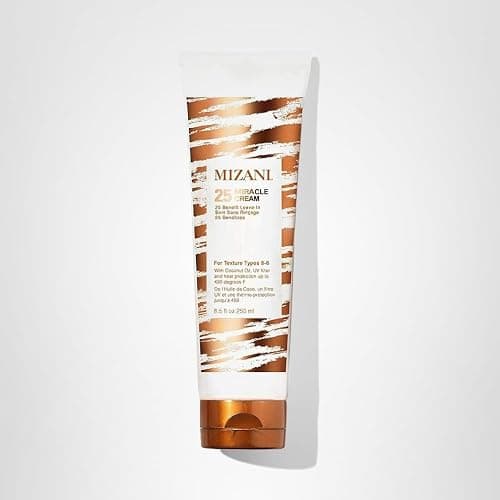 Mizani 25 Miracle Leave-In Curl Cream - Anti-Frizz Heat Protectant, Adds Lightweight Moisture & Softness, With Coconut Oil, For Natural & Curly Hair thumbnail 8