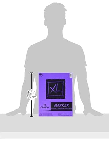 Canson XL Series Marker Paper, Foldover Pad, 9x12 inches, 100 Sheets (18lb/70g) - Artist Paper for Adults and Students thumbnail 10