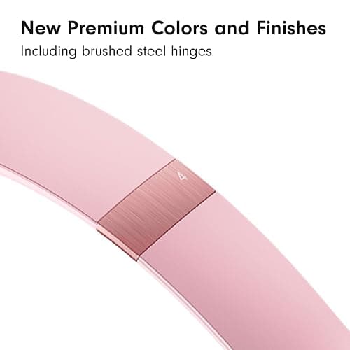 Beats Solo 4 - Wireless On-Ear Bluetooth Headphones, Up to 50-Hour Battery Life, Ultra-Lightweight Comfort, Powerful and Balanced Sound, Apple & Android Compatible - Metallic Pink thumbnail 8