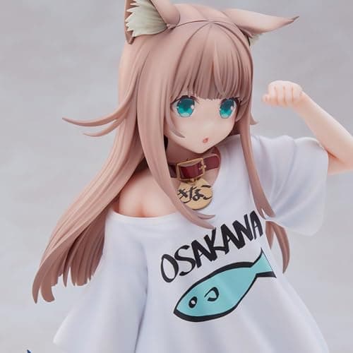 QAHEART Kinako Figures Kinako Original Painting Figure Cute Cat Girl Illustration Anime Action Figurine 21CM/8.3INCH thumbnail 5