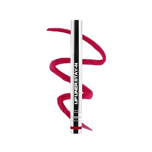 Sacheu Lip Liner STAY-N Peel Off Lip Stain — Long Lasting Waterproof Lip Tint with Hyaluronic Acid & Vitamin E — Transfer Proof Matte Finish, Vegan & Cruelty-Free (getREDy) - Image 1