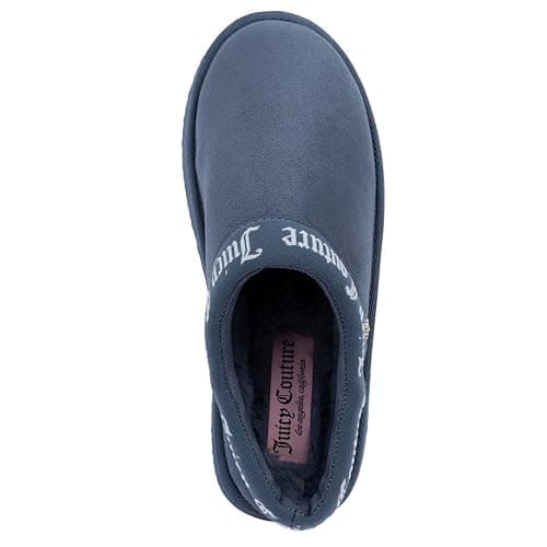 Juicy Couture Women's Cozy Slipper Mule – Plush Indoor Outdoor House Shoe with Memory Foam and Faux Fur Lining thumbnail 4