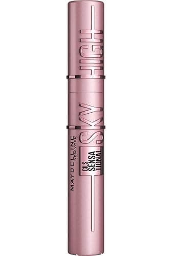 Maybelline New York - Mascara Volume Intense et Longueur Illimitée - Formule Enrichie en Extraits de Bambous et de Fibres - Sky High - Teinte : Very Black - 7,2 ml thumbnail 2