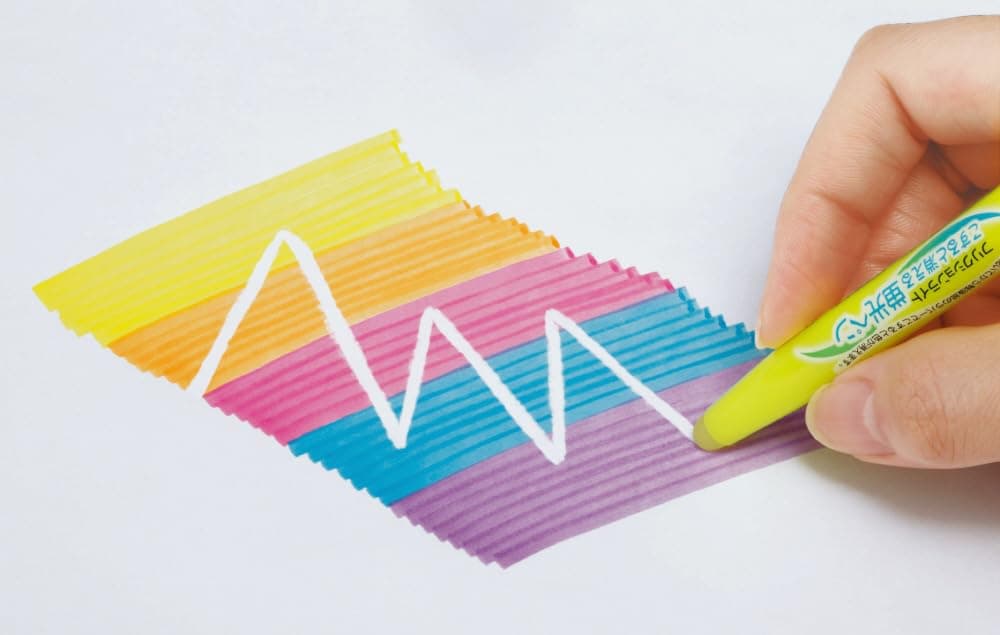 Pilot Highlighter Frixion Light, 6 Color Set thumbnail 7