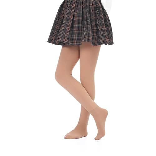 EVERSWE Girls Winter Warm Fleece Lined Tights Thick Dance Tights thumbnail 3