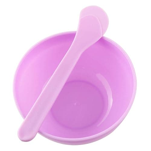 Tegg DIY Slime Making Tools 5PCS Purple PP Plastic Glue Mixing Bowls with 5PCS Glue Mixing Spoons for Funny Craft Making Arts thumbnail 7