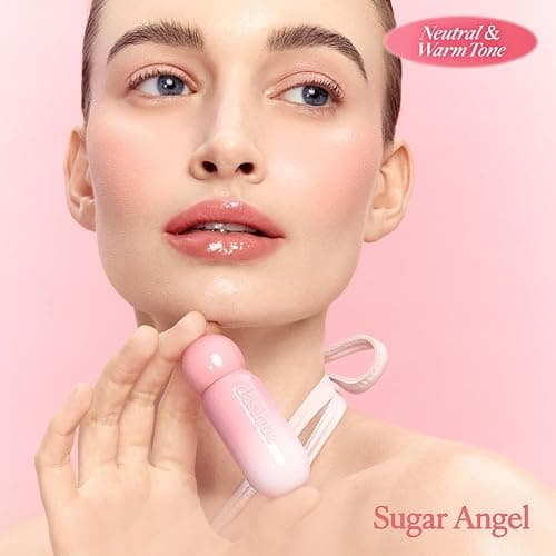 dasique Juicy Dewy Glow | Tint #17 Sugar Angel 0.19 oz | Long Lasting | Lip Stain | lip tint | glossy lip | korean makeup thumbnail 4