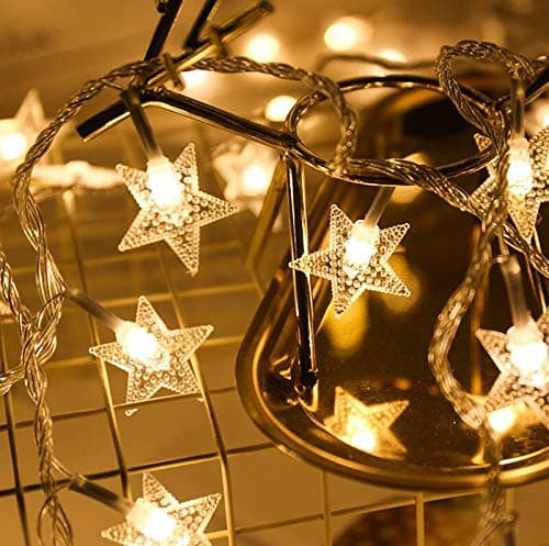 Comtelek 8 Corner Bed Canopy with 100 LED Star String Lights Battery Operated, Bed Netting Unique Style 4 Door Square Canopy Bed Curtains Canopy - Suggested for Twin Full Queen King Bed thumbnail 5