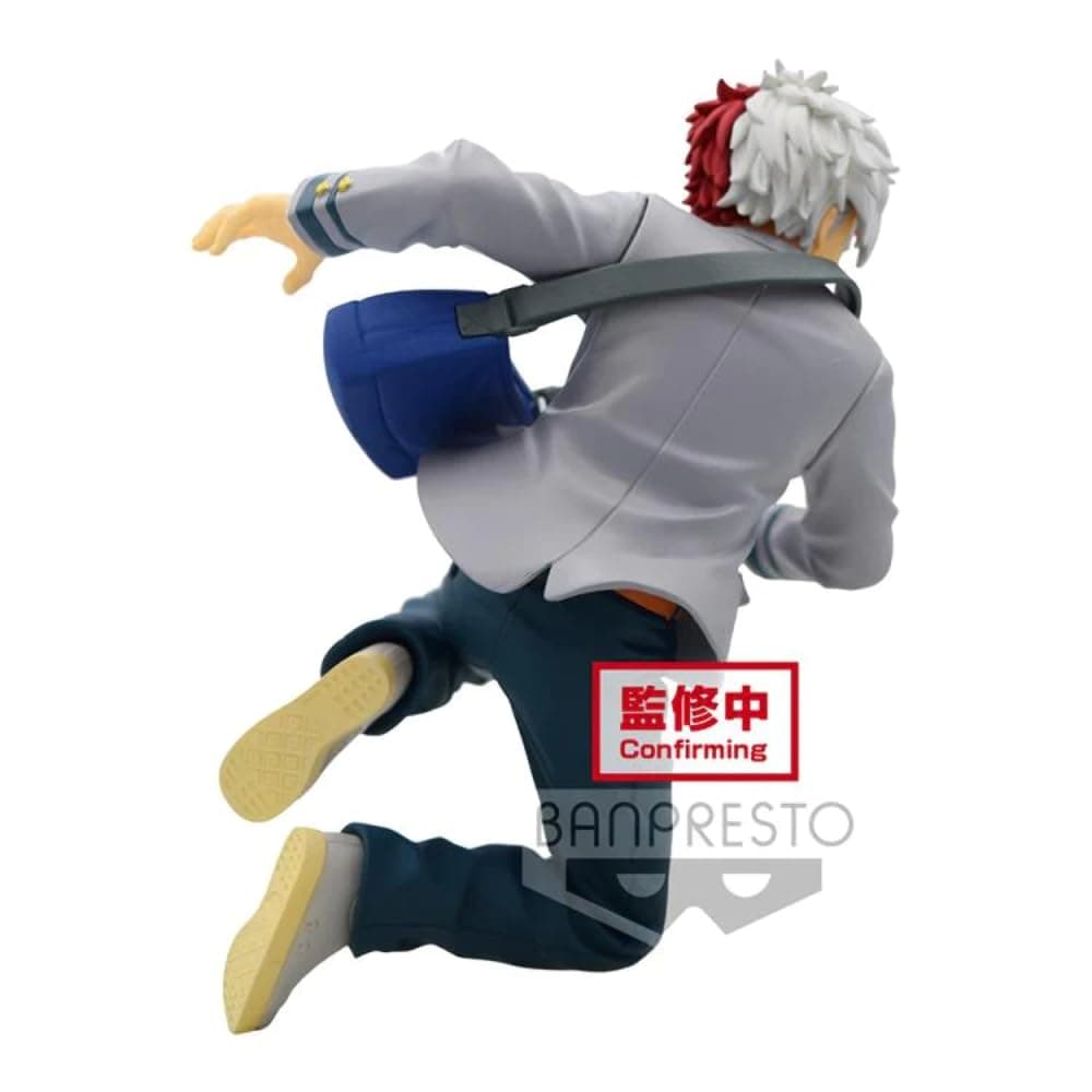 Banpresto 203527 MY HERO ACADEMIA - Shoto Todoroki - Bravegraph - Black, Figurine 14 cm thumbnail 5