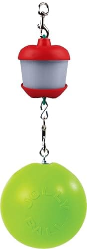 Horsemen's Pride Combo Horse Stall Toy: Apple Scented Jolly Ball and Apple Flavored Snack Holder (SS203) - Image 1