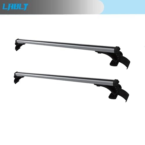 48 inch Car Top Roof Cross Bar 330LB Universal Luggage Cargo Carrier Rack Aluminum thumbnail 7