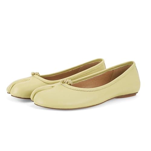 POYOIOR Tabi Shoes Women Split Toe Shoes Wide Width Ballet Flats Comfort Casual Work Shoes for Women Office thumbnail 6