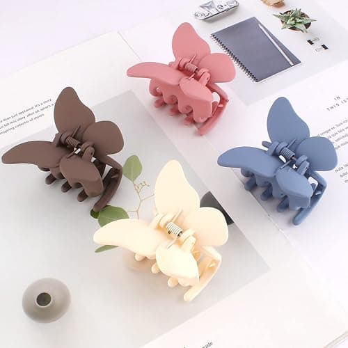 Canitor Butterfly Hair Accessories for Women - Claw Clips, Small and Medium Hair Clips, Cute Hair Accessories thumbnail 6