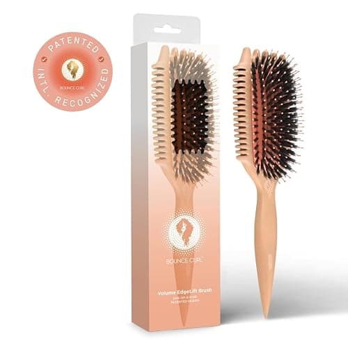 Bounce Curl Volume EdgeLift Brush, 5-in-1 Tool for Volumized, Defined Curls, Waves & Coils - Peach thumbnail 8