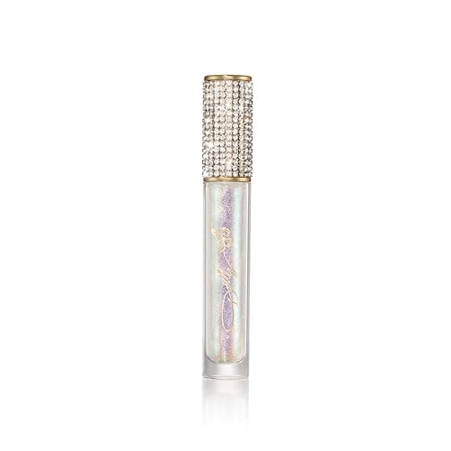 Dolly Beauty Hi-Gloss Lips - Non-Sticky Lip Gloss - Moisturizing for Everyday Use - Pocket Friendly, Blendable & Layerable - Vegan & Vitamin E-Enriched - Crushed Rhinestone - Image 1