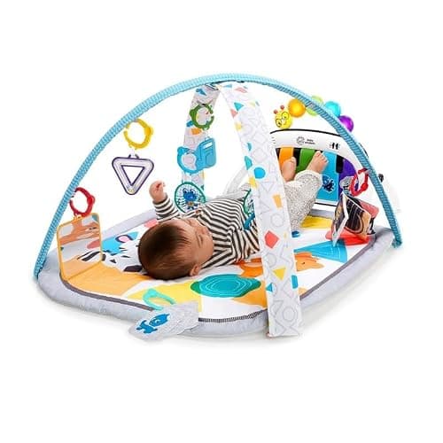 Baby Einstein, 4 in 1 Kickin' Tunes Spieldecke mit 70+ Geräuschen, 25+ Minuten Musik, Erlebnisdecke mit Klavier und Lichtern, Spielmatte mit Spielbogen abnehmbarem Babyspielzeug, ab der Geburt thumbnail 6