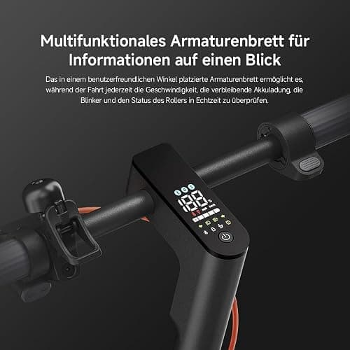 Xiaomi E-Scooter 4 Lite, 4 Pro Plus, 4 Ultra, 5 Elite, 5, 5 Pro oder 5 Max mit Deutscher Straßenzulassung (max 20km/h, bis zu 70km Reichweite und 25% Steigung, Luftreifen, Dual-Bremsen, Display, App) thumbnail 11
