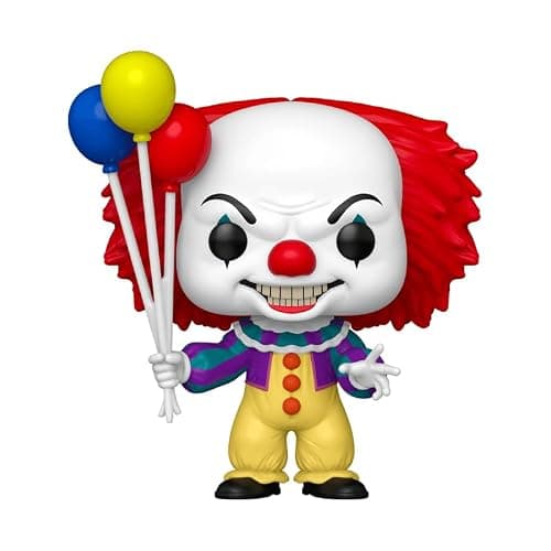 Tim Curry Pennywise #1834 (1990) It The Movie Facsimile Signed Reprint Laser Autographed Funko POP! Movies IT Figurine with Protector Case thumbnail 2