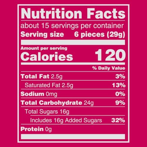 STARBURST FaveREDS Fruit Chews Candy, Chewy Candy, 15.6 oz Sharing Size Bag thumbnail 2
