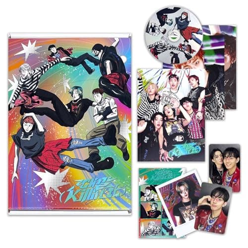 P1Harmony - 1st Album [Killin' It] (Superb Ver.) Out Box + Photo Book + CD-R + Thanks to Postcard + Folded poster + Sticker + Polaroid + Unit Photo Card + Selfie Photo Card + 3 Extra Photocards - Image 1