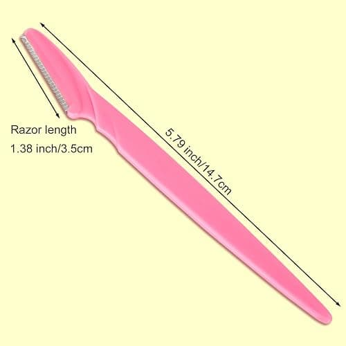 66 Eyebrow Razor and Face Razor for Women and Men, Eyebrow Hair Trimmer and Shaver with Protective Cover,Safe and Newbie Friendly thumbnail 4
