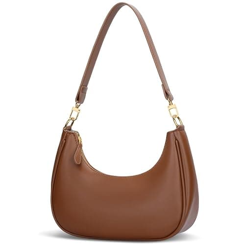 KKXIU Shoulder Bag for Women Small Purse Cute Clutch Hobo Handbag Trendy Crescent Bag - Image 1