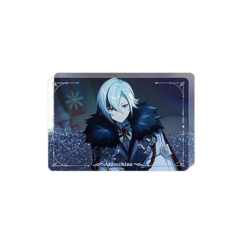 GENSHIN IMPACT A Winter Night's Lazzo Themed Series Glitter Acrylic Display - Arlecchino - Image 1