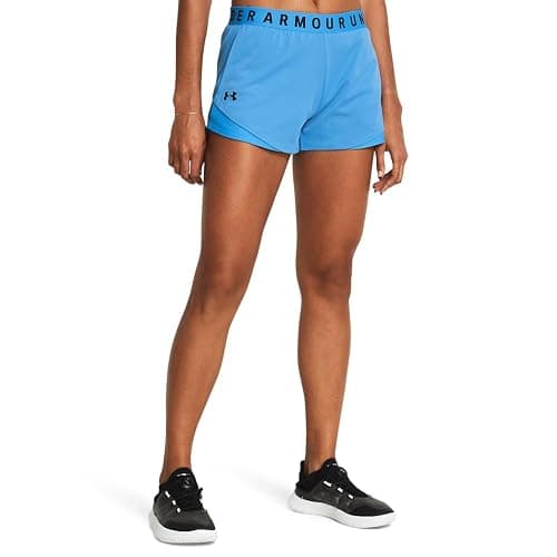 Under Armour Women's Play Up Twist Shorts 3.0 - Medium - (444) Viral Blue / Viral Blue / Black - Image 1