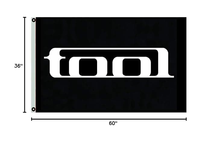 Dimike Tool Flag Metal Band Heavy Rock Music Black 3x5ft Banner thumbnail 2