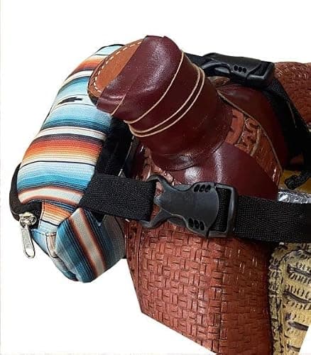 Showman Southwest Print Insulated Nylon Saddle Pouch thumbnail 2