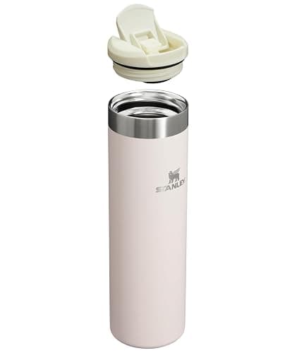 Stanley AeroLight Transit Bottle 20 oz | Locking Drink Through Lid | Leak Resistant Water Bottle or Coffee Travel Mug | Lightweight Insulated Stainless Steel | BPA-Free | Rose Quartz thumbnail 4