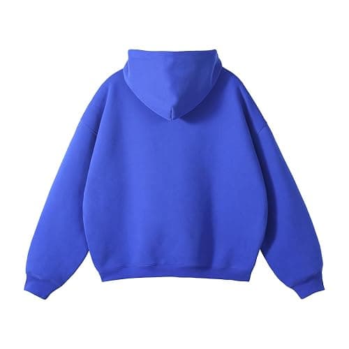 VFIVE UNFOUR 350gsm Thick Cotton Lined Hoodies Winter Oversized Blank Hoodies Warm Sweatshirts thumbnail 2