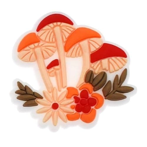Fungi Fun Glow in the Dark Mushroom Shoe Charms for Clog Slides Sandals, Colorful Luminous Decoration for Shoes, Mushroom Croc Charms for Boys & Girls, Cute Kawaii Glowing Shoe Accessories thumbnail 7