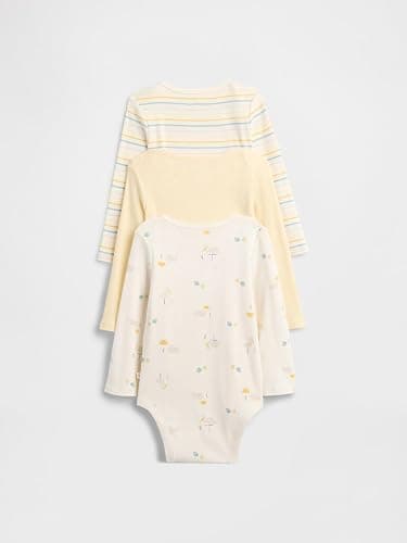 GAP Baby 3-pack Long Sleeve Bodysuit thumbnail 2