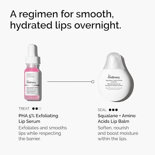 The Ordinary PHA 5% Exfoliating Lip Serum, Hydrating Overnight Lip Exfoliator Treatment, 0.5 Fl Oz thumbnail 6