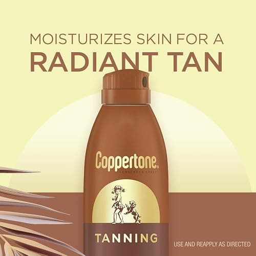 Coppertone Tanning Sunscreen Spray with Broad Spectrum SPF 15, Water Resistant Spray Sunscreen, Lightweight and Non-Greasy, 5.5 Oz, Pack of 3 thumbnail 2