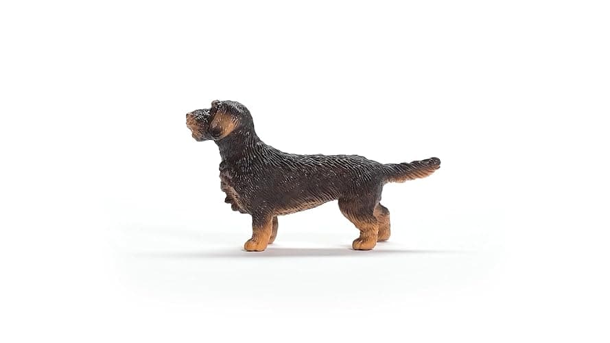 Schleich Farm World - Farm Animal Toy Wire Haired Dachshund Dog Toy Figurine - Kids Ages 3+ thumbnail 4