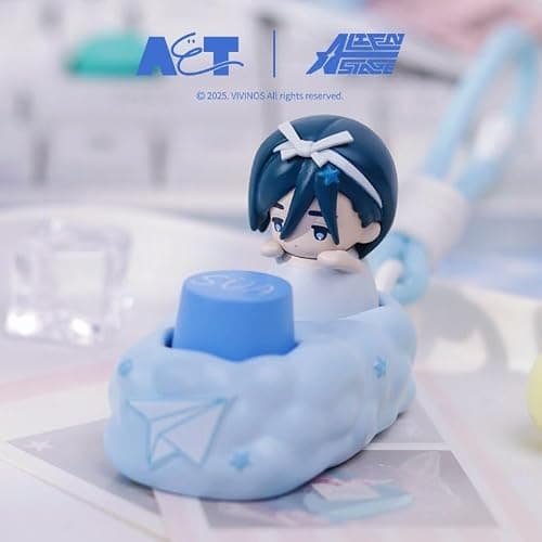 KILA MILA Anime Alien Stage Series Figure Blind Box, Officially Licensed Cute Mechanical Keycaps Mystery Box PVC Figure Collection Gifts (Random 1pcs) thumbnail 9