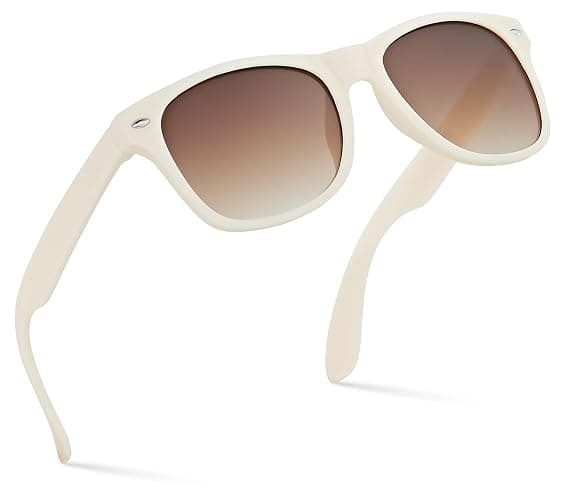 Kids Sunglasses for Boys Girls Age 3-12 Classic Children Sun Glasses UV400 | Fun Colors, Rubberized Frame, UV Protection Shatterproof Lens, Square Kids Toddler Shades for Beach, Travel, Everyday - Image 1