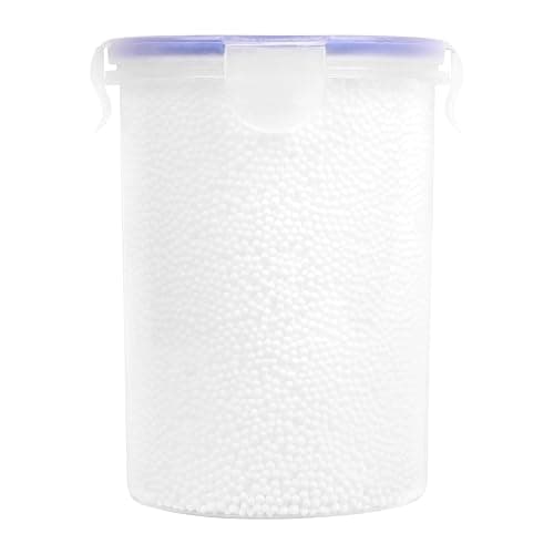 DECORA 80000 Pieces Mini Foam Balls for DIY and Slime Supplies White Foam Beads 2-3mm for Art Homemade Slime, Wedding and Party Decorations - Image 1