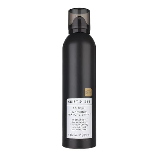 Kristin Ess Dry Texture Hair Spray for Women | Professional Salon | Light Hold Texturizing Styler + Volumizing Hairspray for Curls, Waves + Fine Hair | Soft Matte Finishing | Fresh Pear Fragrance, 7oz - Image 1