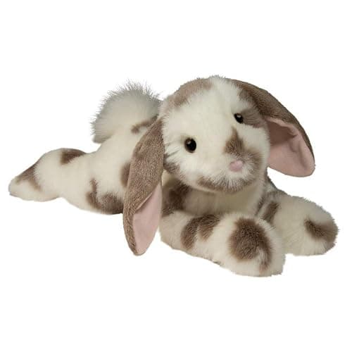 Douglas Ramsey Gray Spotted Bunny Rabbit Plush Stuffed Animal thumbnail 3