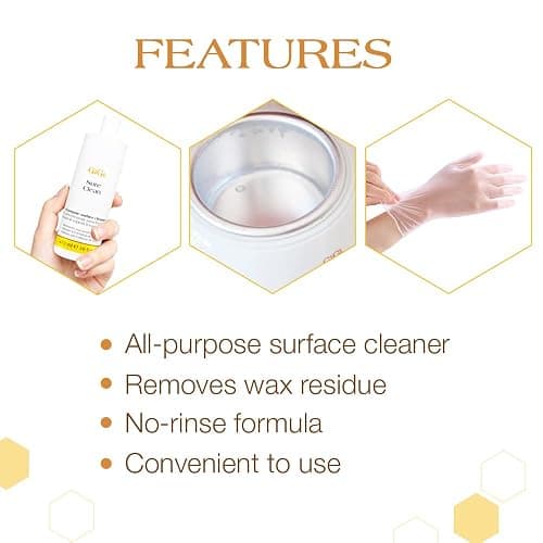 GIGI Sure Clean Wax Residue Remover, All-Purpose Surface Cleaner for Warmers, Salon & Spa Equipment, Removes Build-Up, 16 fl oz thumbnail 4