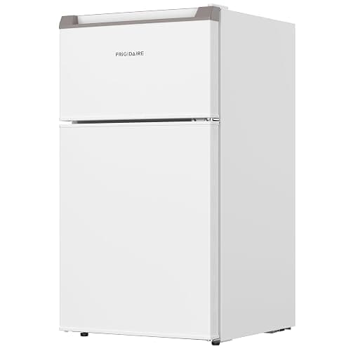 Frigidaire Compact Refrigerator with Top Freezer - 2 Door Fridge with 3.2 Cu Ft, Contemporary Series, White thumbnail 5