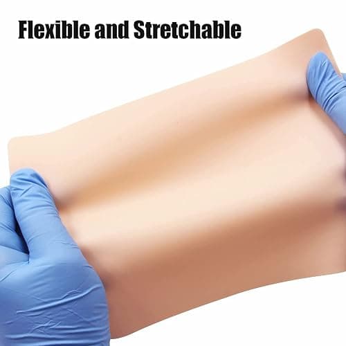Yuelong 10Pcs Tattoo Practice Skins Double-Sided Fake Skin for Tattooing & Microblading | Reusable Blank Tattoo Skin Pad, Beginner-Friendly, Studio-Grade Training Supplies thumbnail 4