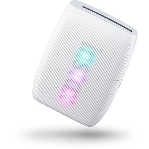Fujifilm INSTAX Mini Link 3 Smartphone Printer | Clay White Bundled INSTAX Mini Instant Film | 20 Exposures + Microfiber Cleaning Cloth (3 Items) thumbnail 3