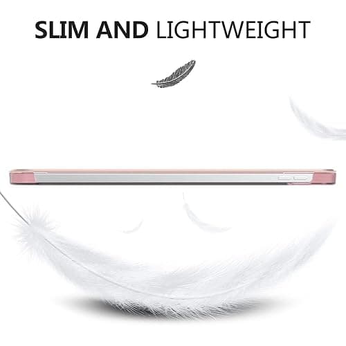 MoKo for iPad (A16) 11th Generation Case 11 Inch 2025, iPad 10th Generation Case 10.9 Inch 2022, Slim Stand Hard PC Translucent Back Shell Smart Cover, Support Touch ID, Auto Wake/Sleep, Rose Gold thumbnail 7