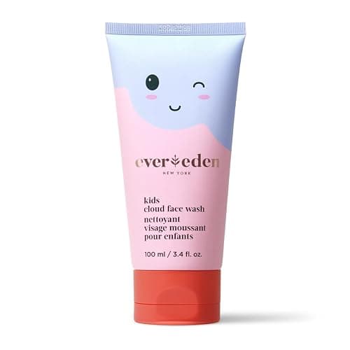 Evereden Kids Cloud Face Wash for Girls: Tropical Sorbet, 3.4 fl oz | Creamy & Fun  & Foaming Skin Care for Kids | Easy-to-Use Kids Face Wash | Non-toxic Kids Skincare for Sensitive Skin | 3.4 fl.oz - Tropical Sorbet - Image 1